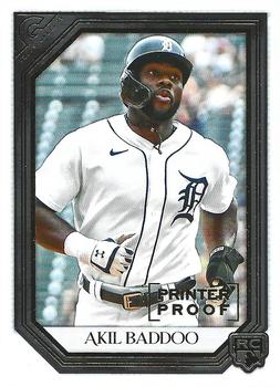 2021 Topps Gallery - Printer Proof #74 Akil Baddoo Front
