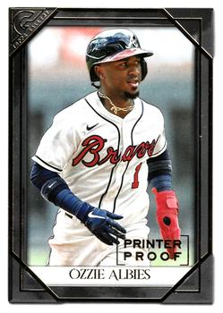 2021 Topps Gallery - Printer Proof #99 Ozzie Albies Front