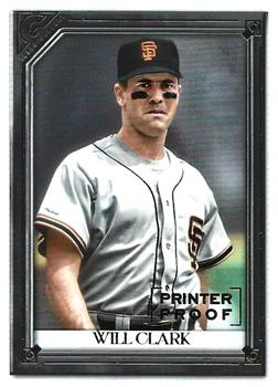 2021 Topps Gallery - Printer Proof #143 Will Clark Front