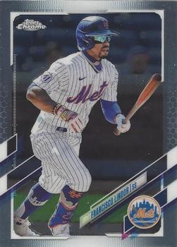 2021 Topps Chrome Update #USC1 Francisco Lindor Front