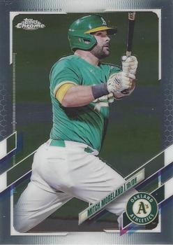 2021 Topps Chrome Update #USC4 Mitch Moreland Front
