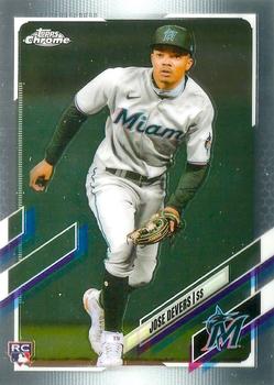 2021 Topps Chrome Update #USC53 Jose Devers Front