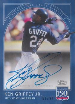 2019 Topps 150 Years of Baseball - Autographs #22A Ken Griffey Jr. Front