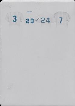 2021 Leaf Lumber - Bat Rack Quad Printing Plates Cyan #BR4-09 Harmon Killebrew / Frank Robinson / Willie Mays / Mickey Mantle Front