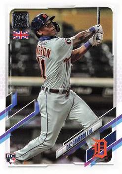 2021 Topps UK Edition #84 Daz Cameron Front