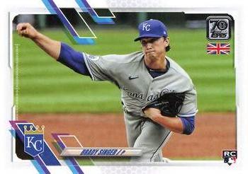 2021 Topps UK Edition #154 Brady Singer Front