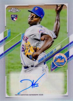 2021 Topps Chrome Update - Autographs #CUSA-FK Franklyn Kilome Front