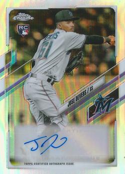 2021 Topps Chrome Update - Autographs #CUSA-JED Jose Devers Front