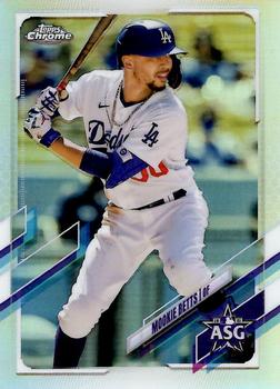 2021 Topps Chrome Update - 2021 All-Star Game #ASG-13 Mookie Betts Front