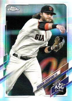 2021 Topps Chrome Update - 2021 All-Star Game #ASG-38 Brandon Crawford Front