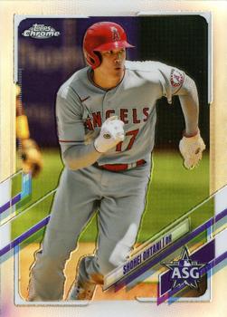 2021 Topps Chrome Update - 2021 All-Star Game #ASG-40 Shohei Ohtani Front