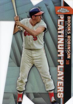 2021 Topps Chrome Update - Platinum Player Die Cut #CPDC-19 Brooks Robinson Front