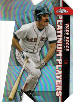 2021 Topps Chrome Update - Platinum Player Die Cut #CPDC-20 Wade Boggs Front