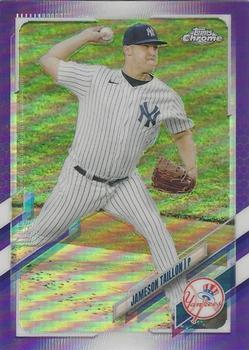 2021 Topps Chrome Update - Purple Refractor #USC42 Jameson Taillon Front