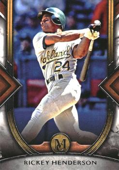2022 Topps Museum Collection #70 Rickey Henderson Front