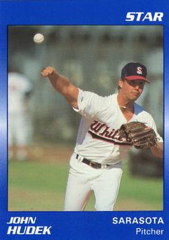1989 Star Sarasota White Sox - Platinum #11 John Hudek Front