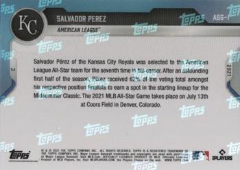 2021 Topps Now All-Star Game #ASG-1 Salvador Perez Back