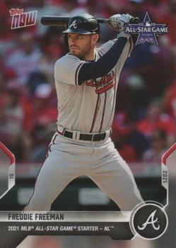 2021 Topps Now All-Star Game #ASG-4 Freddie Freeman Front
