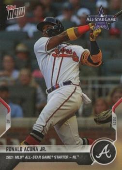 2021 Topps Now All-Star Game #ASG-14 Ronald Acuna Jr. Front