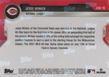 2021 Topps Now All-Star Game #ASG-16 Jesse Winker Back