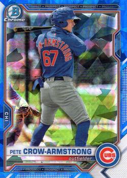 2021 Bowman Draft Sapphire Edition #BDC-12 Pete Crow-Armstrong Front