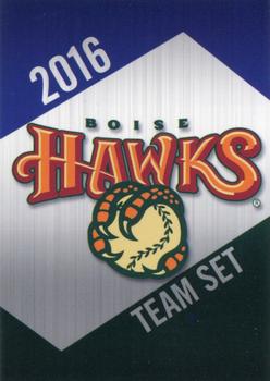 2016 Choice Boise Hawks #35 Checklist Front