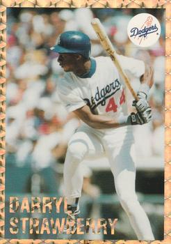 1991 Playball U.S.A. Hologram Border (unlicensed) #NNO Darryl Strawberry Front