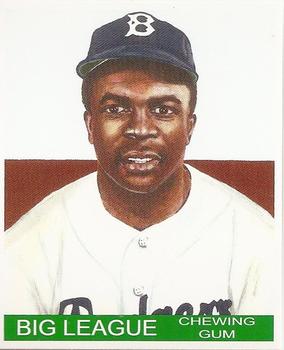 1995 JSW All-Stars '33 Goudey Green Box (Unlicensed) #NNO Jackie Robinson Front