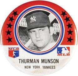 1969 MLB Player Association Pins #NNO Thurman Munson Front