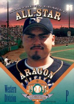1997 Northern League All-Stars #NNO Angel Aragon Front