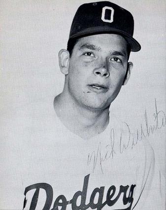 1962 Omaha Dodgers #NNO Nick Willhite Front