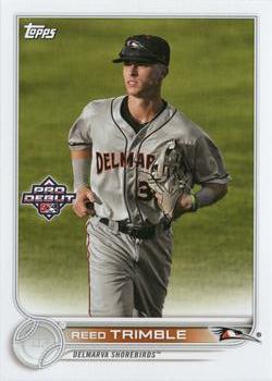 2022 Topps Pro Debut #PD-38 Reed Trimble Front