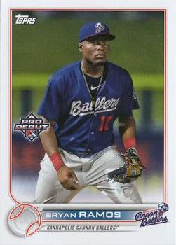 2022 Topps Pro Debut #PD-114 Bryan Ramos Front