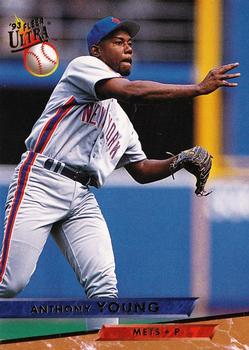 1993 Ultra #81 Anthony Young Front