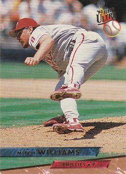 1993 Ultra #448 Mitch Williams Front