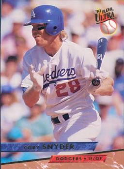 1993 Ultra #405 Cory Snyder Front