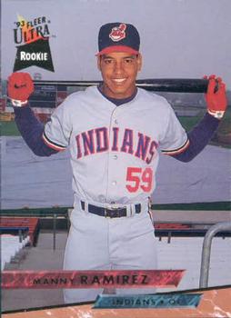 1993 Ultra #545 Manny Ramirez Front