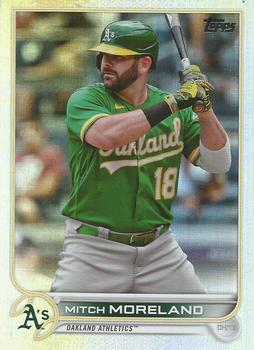 2022 Topps - Rainbow Foil #42 Mitch Moreland Front