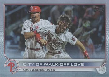 2022 Topps - Rainbow Foil #321 City of Walk-off Love Front