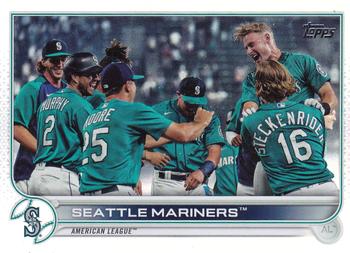 2022 Topps - Rainbow Foil #489 Seattle Mariners Front