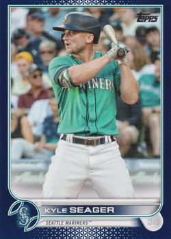 2022 Topps - Royal Blue #91 Kyle Seager Front