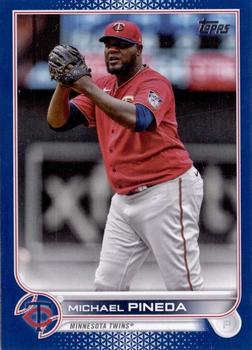2022 Topps - Royal Blue #189 Michael Pineda Front