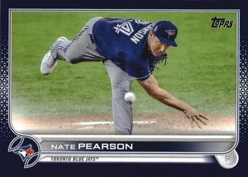 2022 Topps - Royal Blue #289 Nate Pearson Front