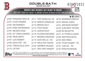 2022 Topps - Gold #229 Double Bath Back