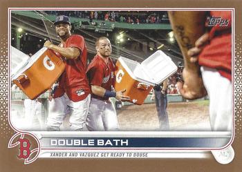 2022 Topps - Gold #229 Double Bath Front