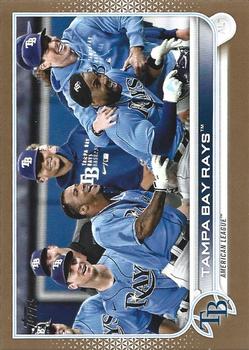 2022 Topps - Gold #274 Tampa Bay Rays Front