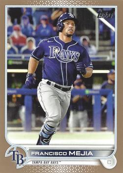 2022 Topps - Gold #346 Francisco Mejia Front