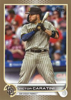 2022 Topps - Gold #385 Victor Caratini Front