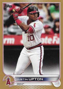 2022 Topps - Gold #444 Justin Upton Front