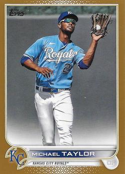 2022 Topps - Gold #483 Michael Taylor Front